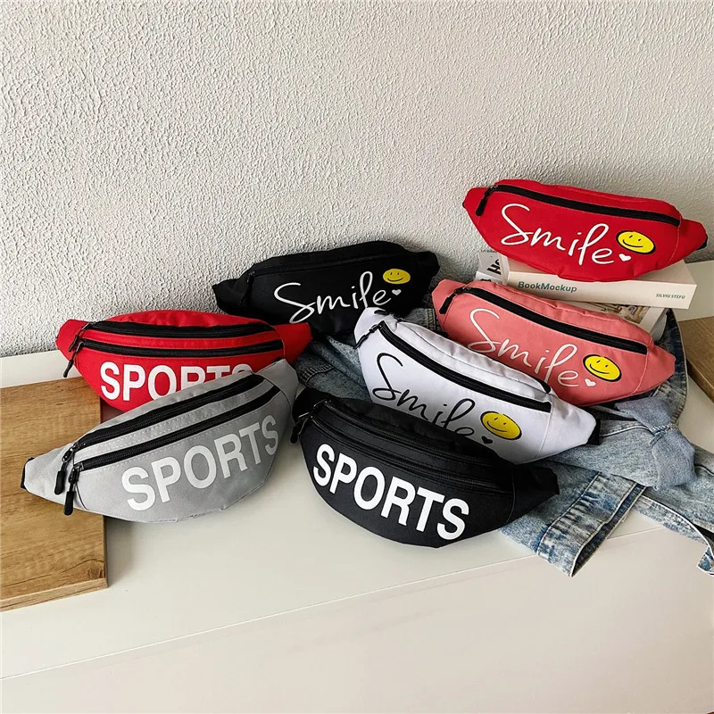 

Factory Direct Deliver 2021 Sport Lady Summer Designer New Fresh Woman Chest Personality Letter Printed Small Waist Bag