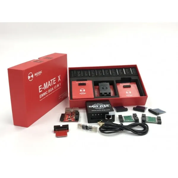 Z3x Easy-jtag Plus Full Set Box Emate X 13 In 1 Tool Box - Buy Emate X ...