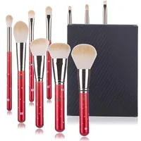 

soft gift red makeup brushes christmas cosmetic christmas brush set