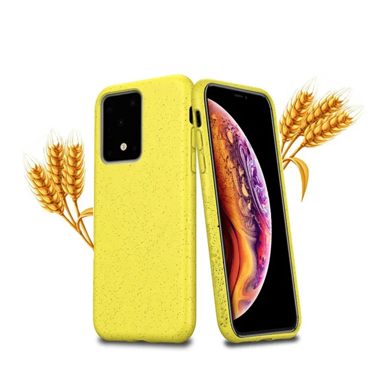 

Phone accessories recyclable back cover tpu shockproof biodegradable mobile phone case for s20 plus ultra