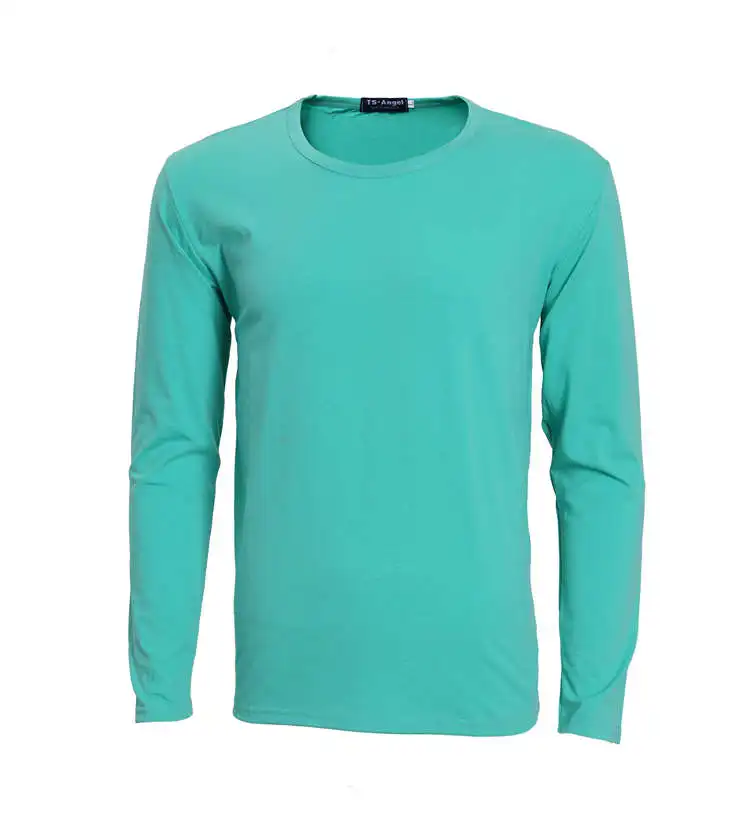 

2021 Wholesale Fashion Classics Different Colors 100% Cotton Long Sleeve T-shirt