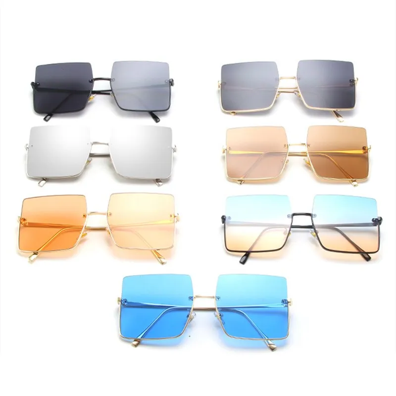 

DLL00170 DL new trendy UV400 oversize women men sun glasses sunglasses fast ship delivery, Mix colors