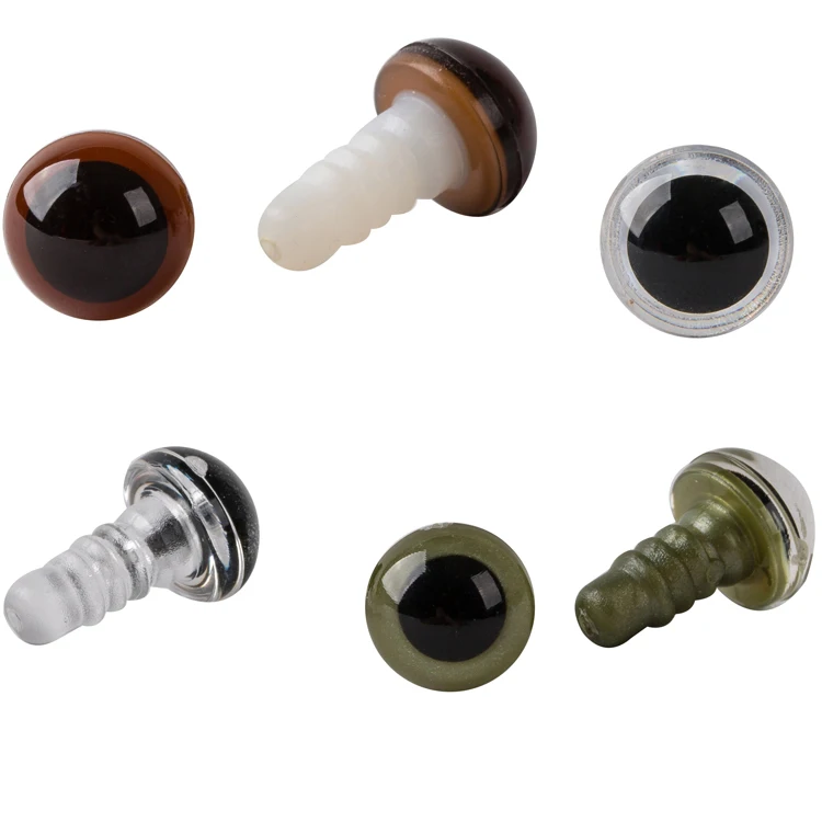 

Various colors and designs safety plastic doll toy eyes for animal toy craft, Multi