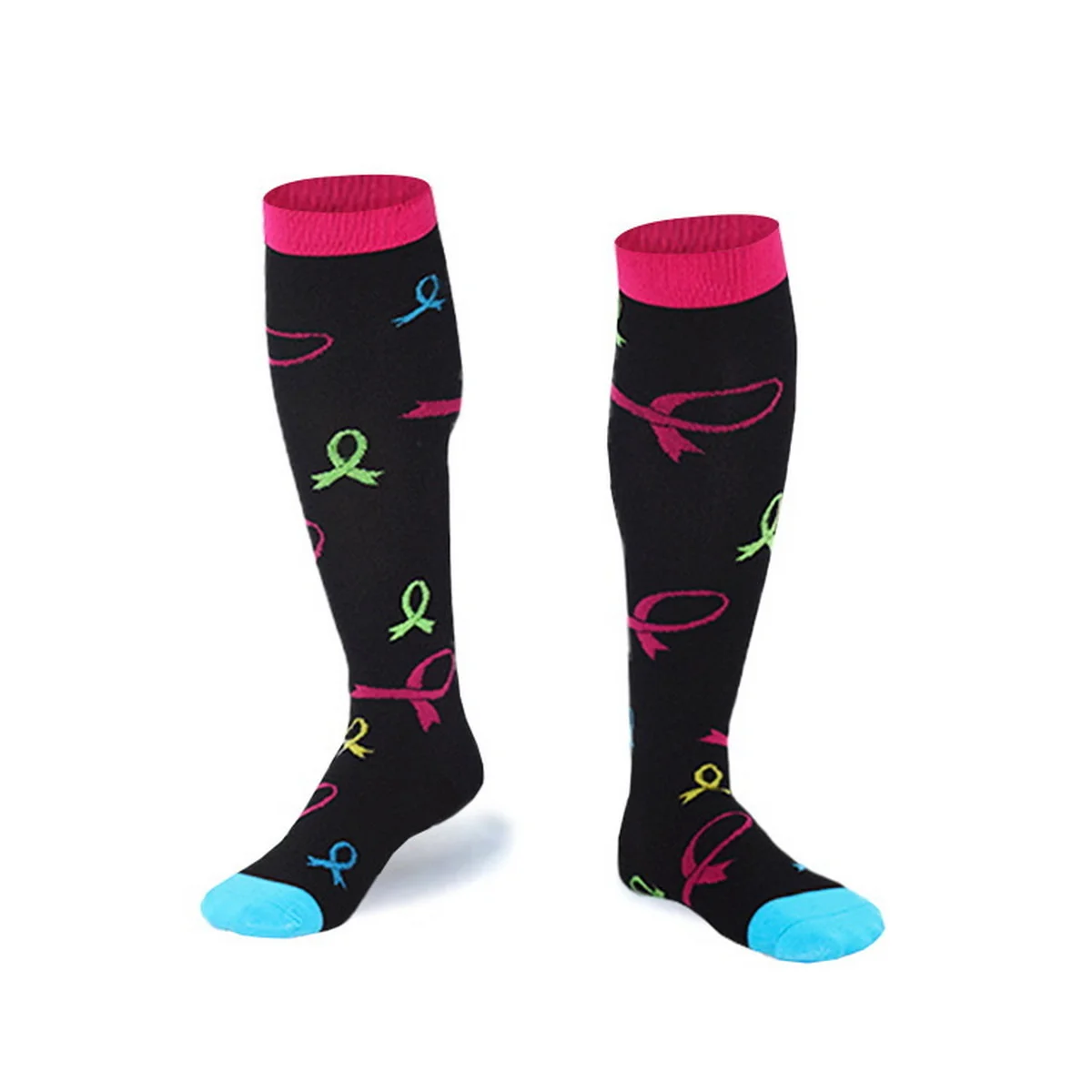 

Custom logo Arch support nylon sports compression socks 20-30 mmhg