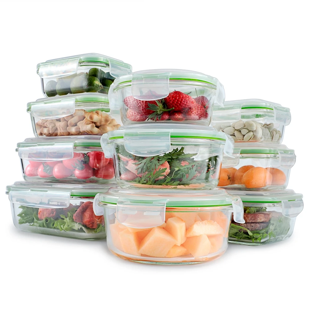 

Professional food storage container with lid cookwaresets glass meal prep containers