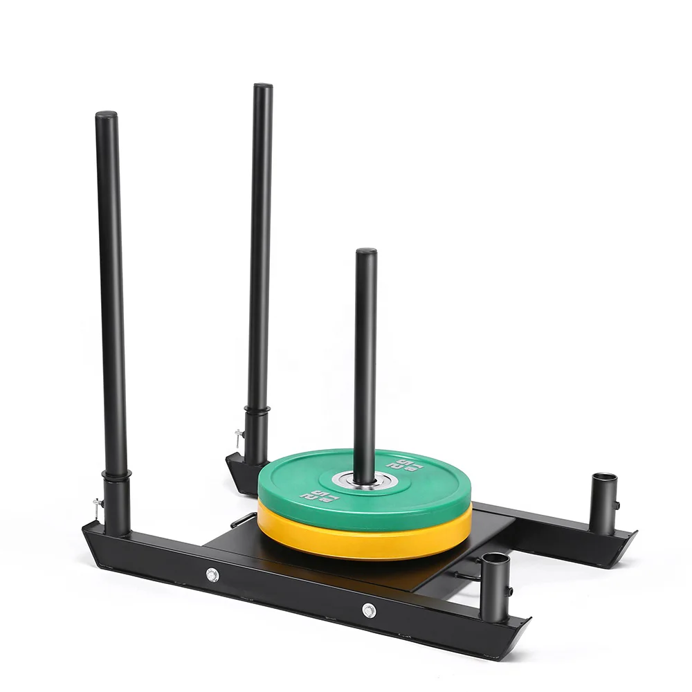 

Commercial Crossfit gym adjustable weight sled trainer
