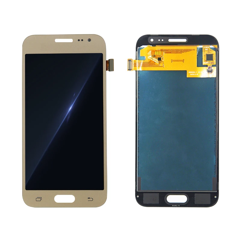 

transparent replacement lcd screen for samsung j2 lcd display, Black