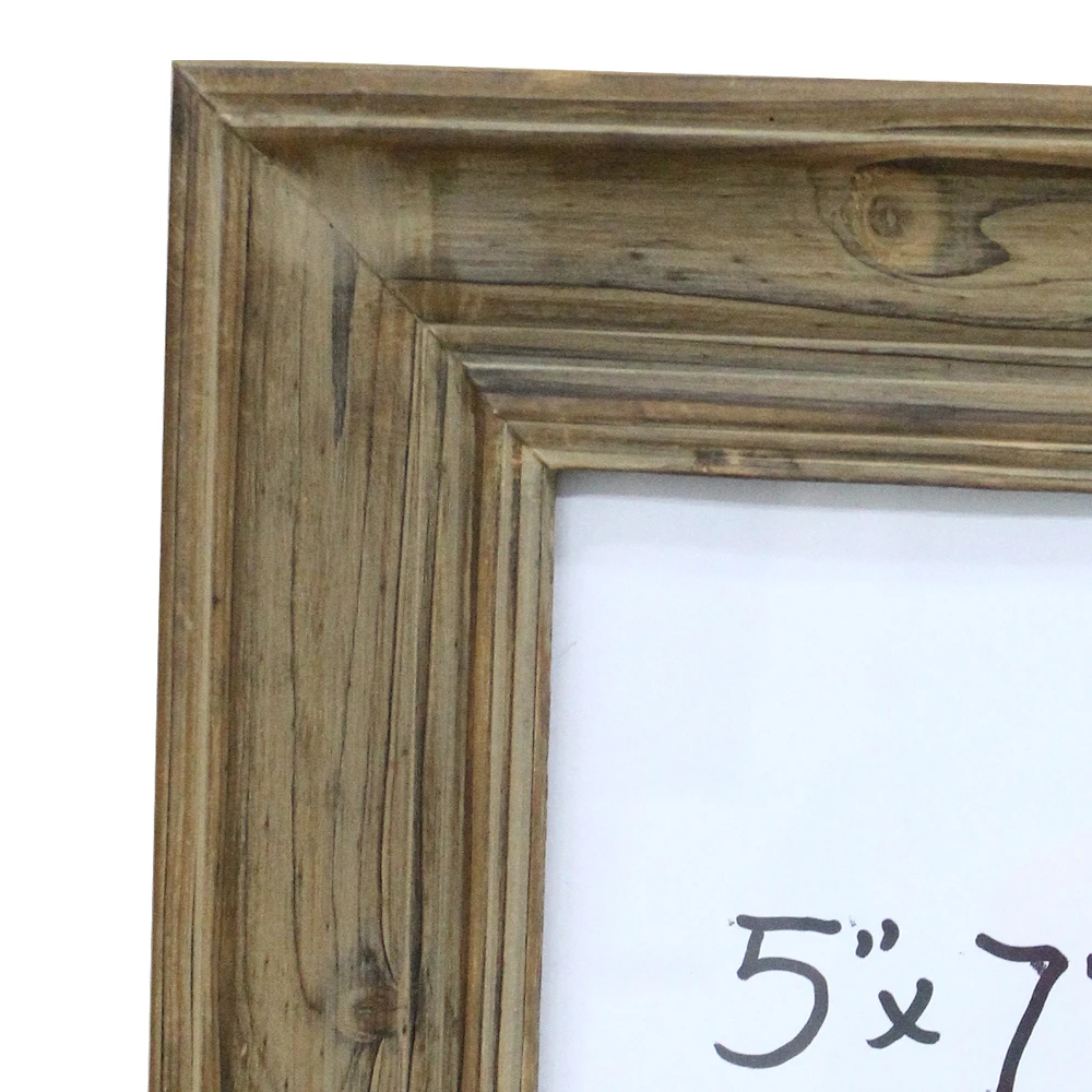 Luckywind Wholesale Rustic Vintage 4x6 Wooden Picture Frame Rustic