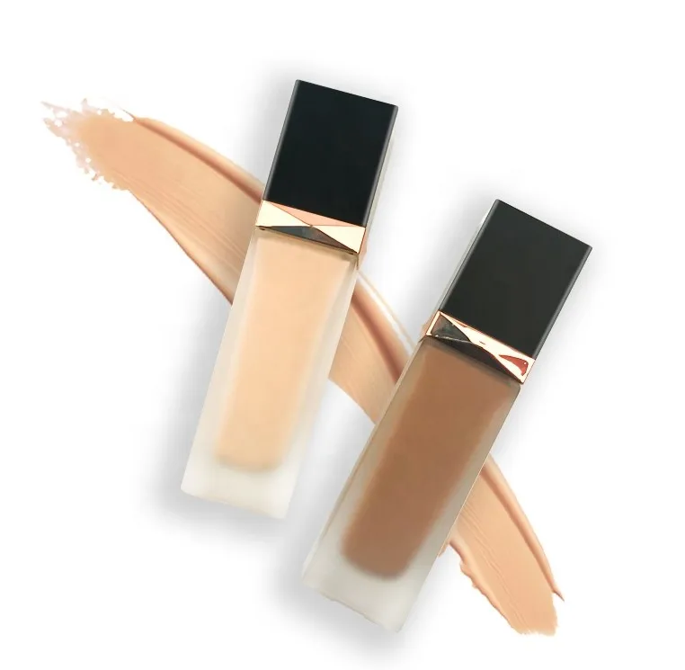 

16 Color Custom Logo Makeup Organic Private Label Facial Liquid Foundation