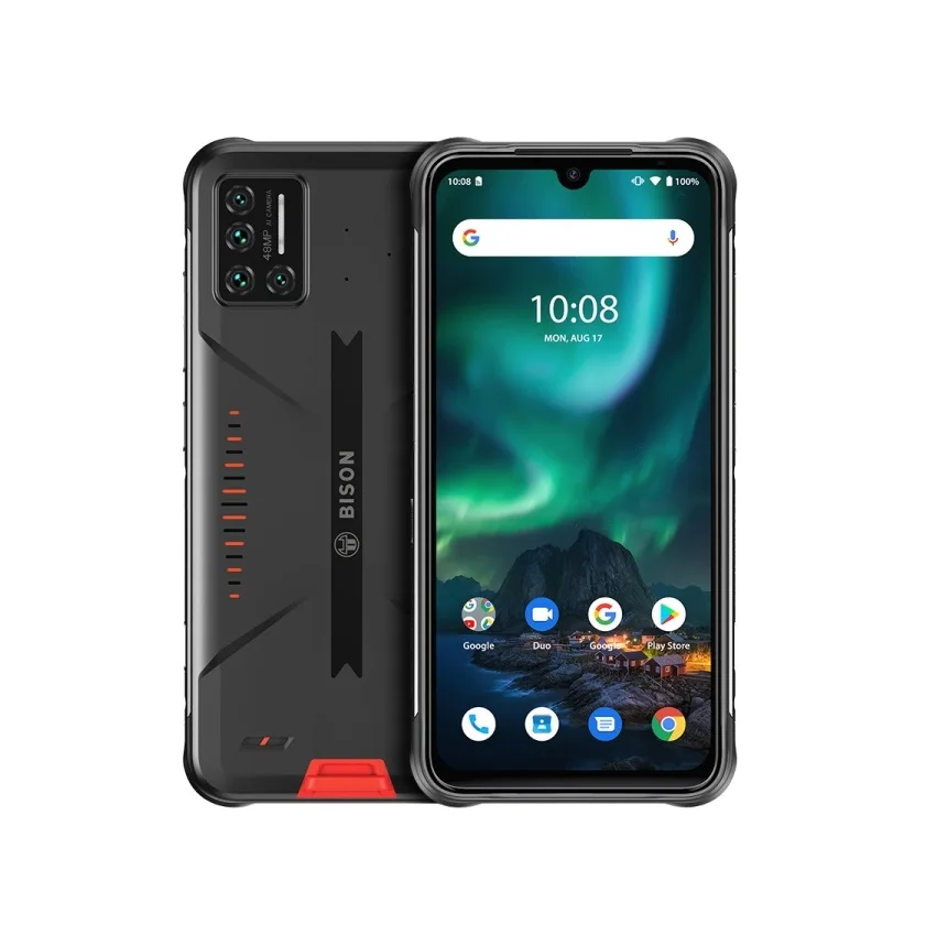 

New Model UMIDIGI BISON 8GB 128GB Rugged Phone 5000mAh Big Battery 6.3 inch Screen Android 11 Smartphones Celulares