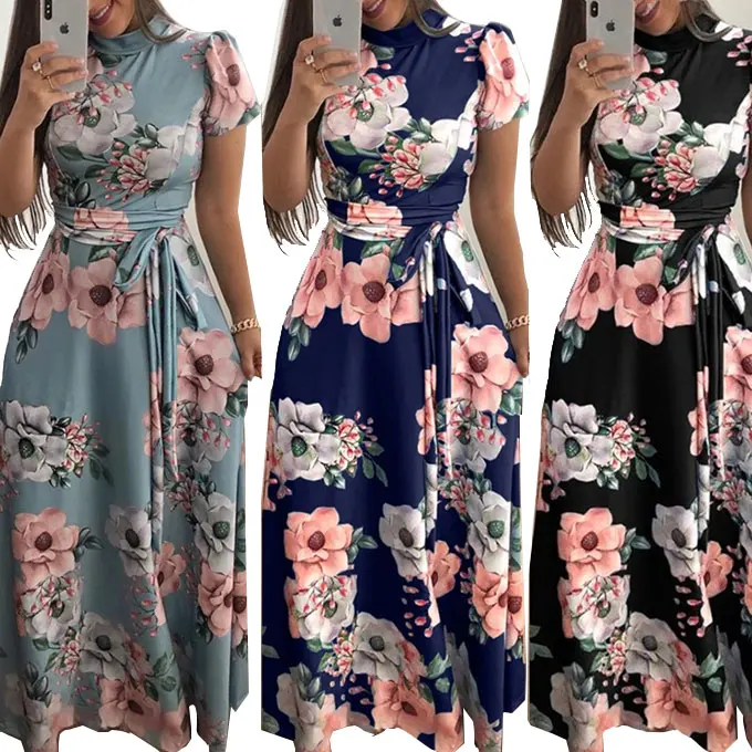 

Womens clothes Spring and summer Plus Size Boho Vintage Loose Oversized Slit Long cotton linen Striped Maxi Casual Dresses, Shown