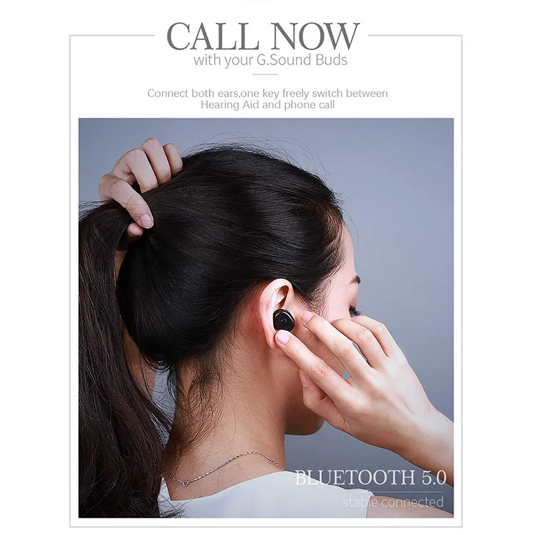 
Jinghao New Products Invisible Digital Blue tooth Best Hearing Aid Prices 