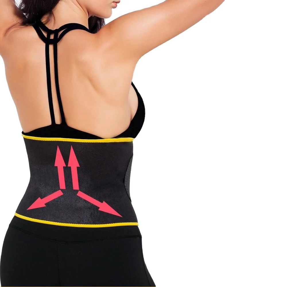 

Sprint Sports Belt Thermal Slim Waist Trainer Waist Trimmer Lower Back Spine Pain Belt for Women Men Lower Support Brace, Customized color