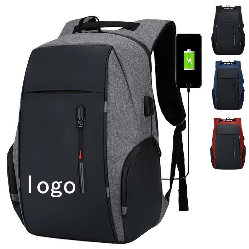

custom logo Men business bag laptop backpack multifunctional USB charging backpack briefcase backpack, 4colors