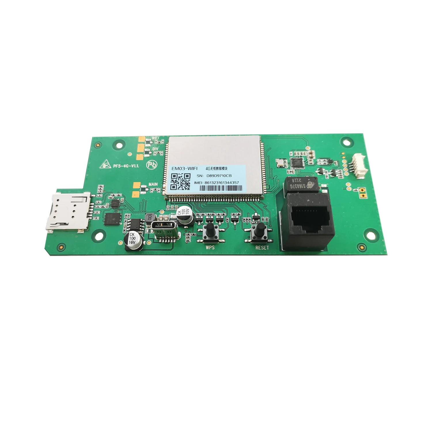 

Shenzhen Cheap 4g Module Modem Wifi 4g Antenna Module with Sim Card Slot CPE Wireless Router Circuit PCBA