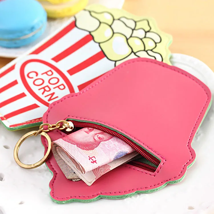
Latest cute children kids creative cake hamburger shape coin bags pouch earphone organizer wallet with zipper 