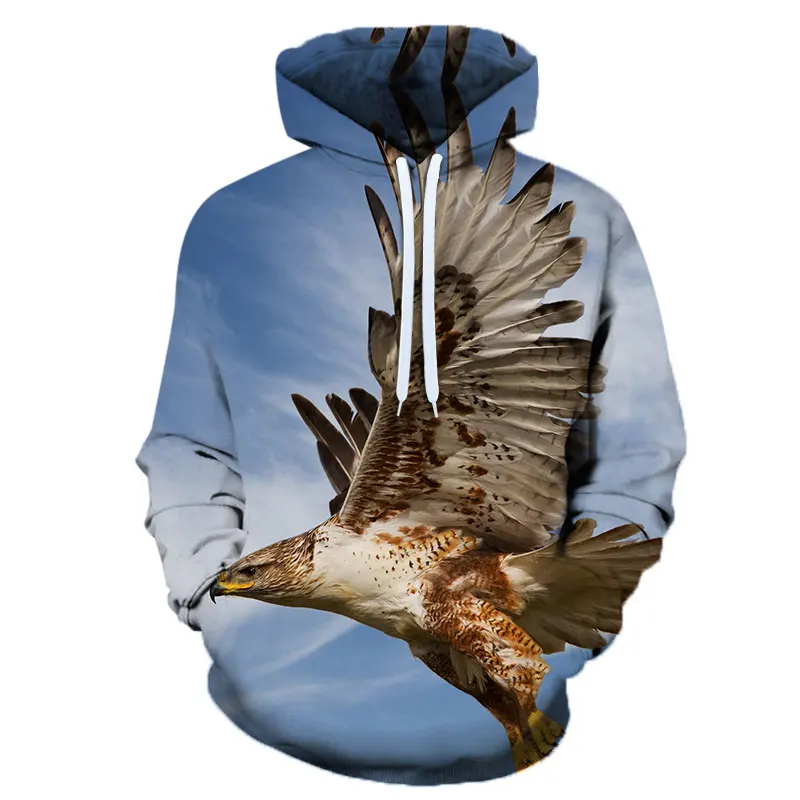 

Flying Eagle hoodie 3D sublimation hoodie