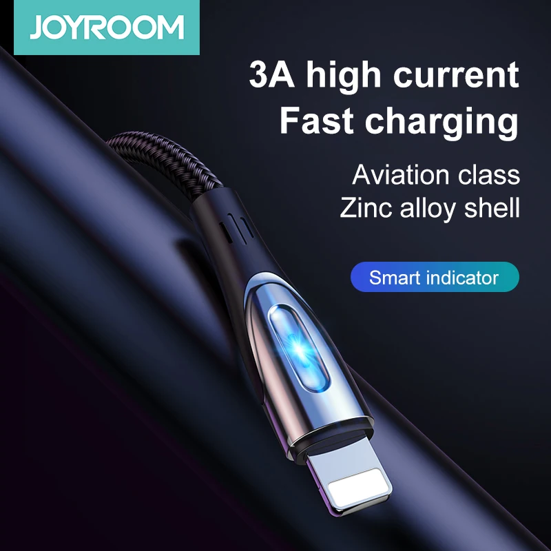 

JOYROOM New Arrivals S-M411 3A Cable Fast Charging Charger Usb Cable Manufacturer Wholesale Mobile Phones Phone Charging Cable