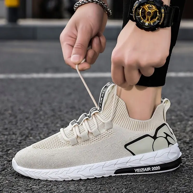 

Hot sale breathable sports shoes men's fashion casual sneakers shoes men