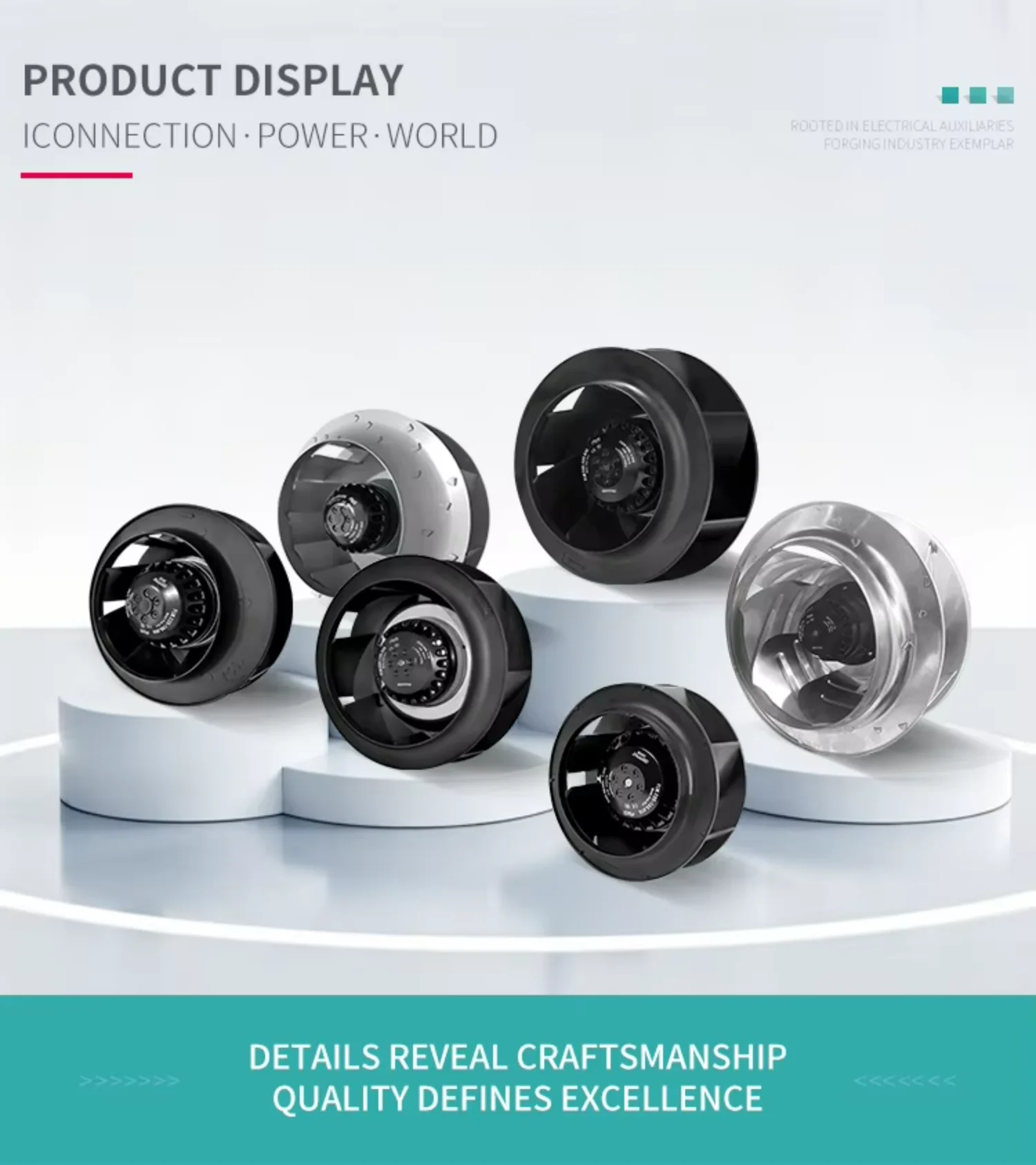 Cabinet Centrifugal Cooling Fan, 133mm, 220V, 290m³/h - detail 26