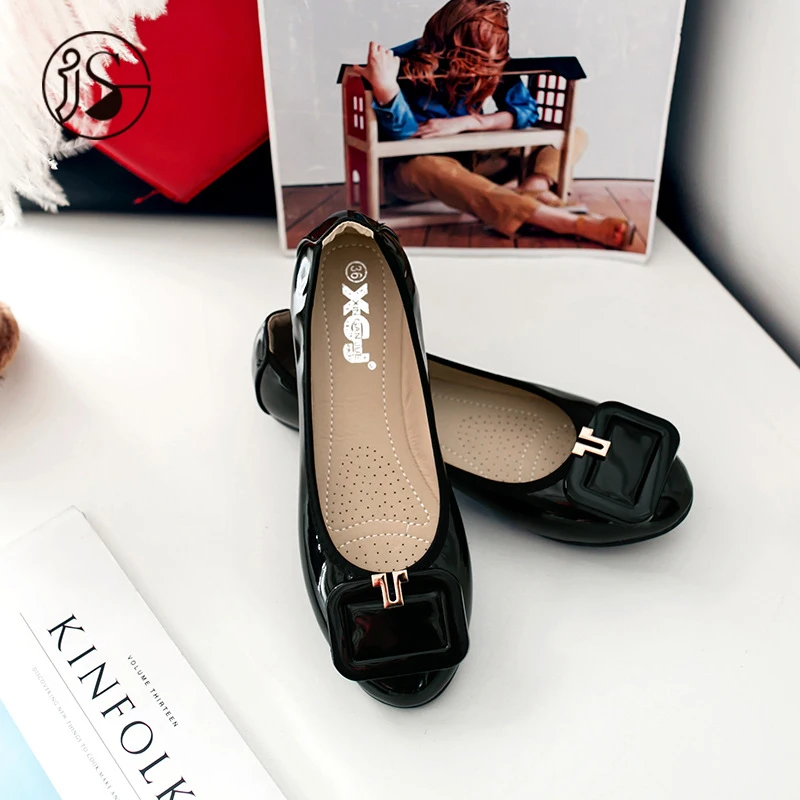 

Factory sells wholesale custom Flat soft women's shoes Walking shoes Simple women's shoes for work, Picture