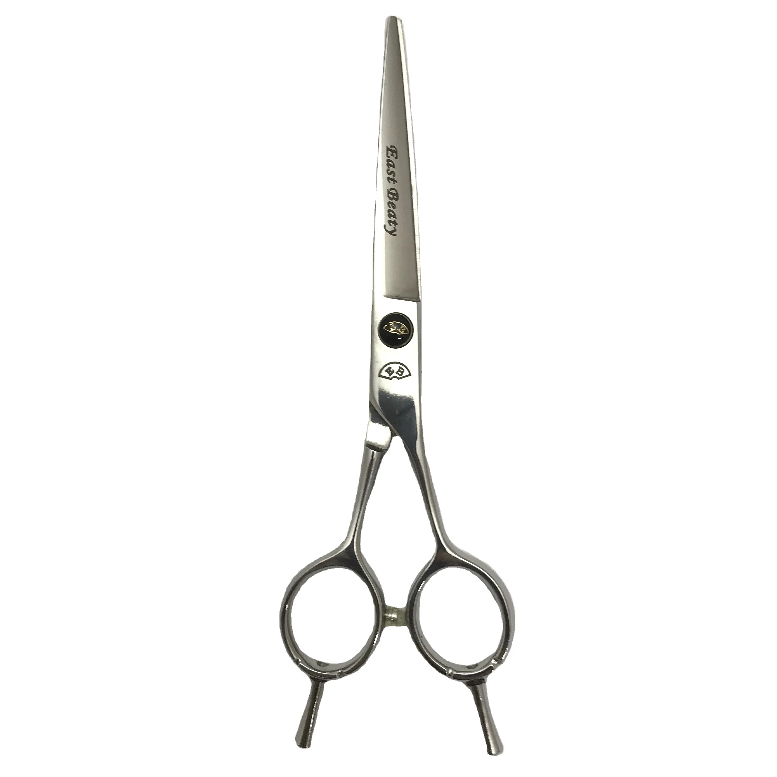 

Professional grooming scissor can use both hands for barber stylist and suppliers, Silver