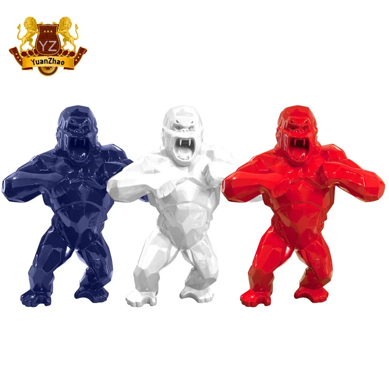 resin lion garden statues