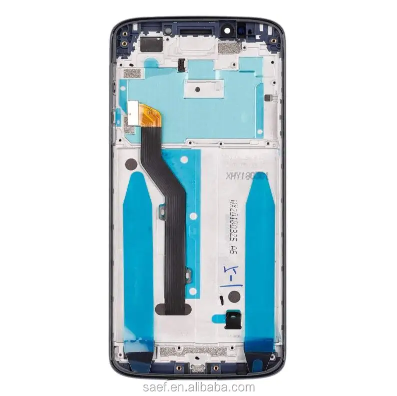 

Mobile Phone LCDs For Motorola Moto G6 Play Moto XT1922 Lcd With Frame Original Pantallas Para Celulares for Motorola Mobiles, Black