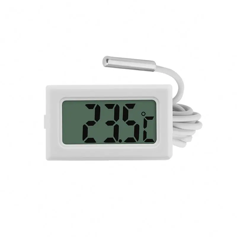 

fridge freezer thermometer ,NAYrs cost-effective mini household digital lcd display refrigerator thermometer, White
