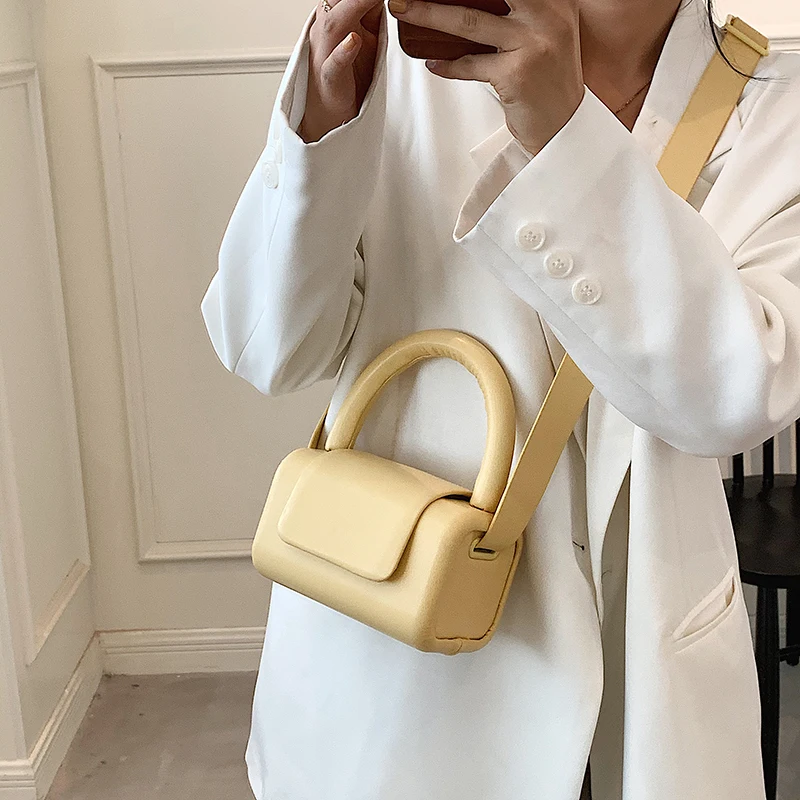 

Mini PU leather frame bucket bags women handbags ladies luxury square shape bags