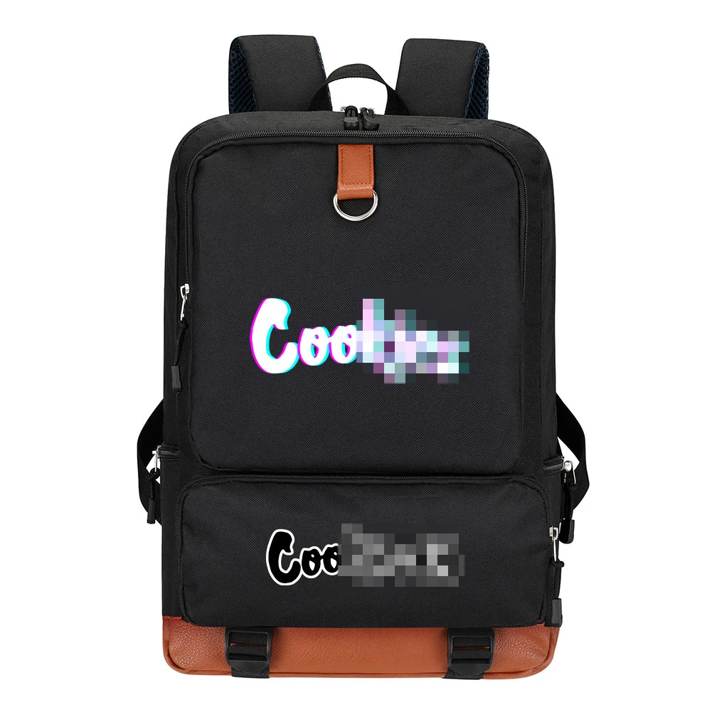 

Low MOQ School Plain Backpack Laptop Book Travel Cookie Backwoods Shoulder Bags Customized