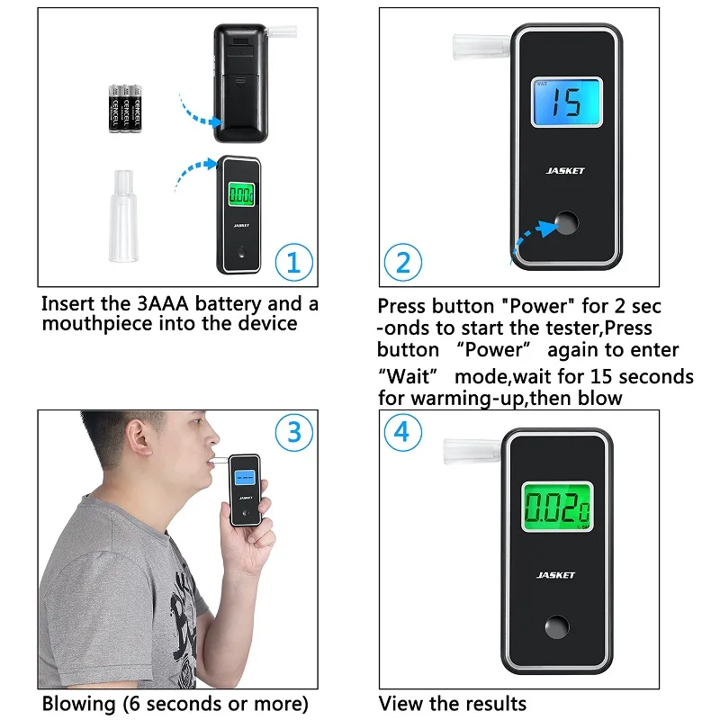 Best Selling Products FDA Approval Breathalyzer Fit Alcohol Tester