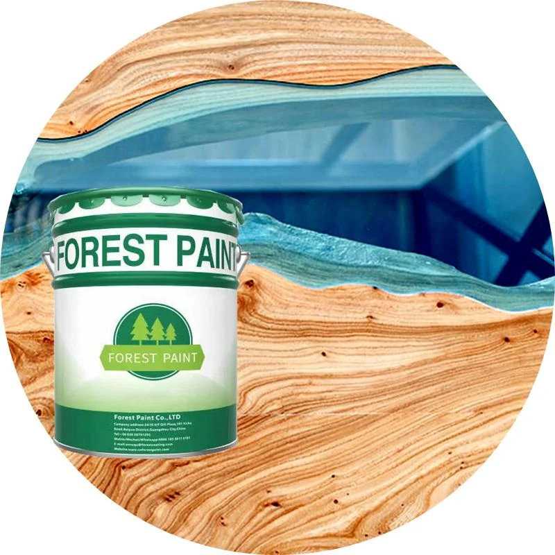 
2020 New Forest Paint Crystal Clear Epoxy Resin for Wood 