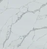 Artificial Polished CrushedGlass Stone Surfaces AS-N85 P Calacatta Laza Plus Quartz Slab