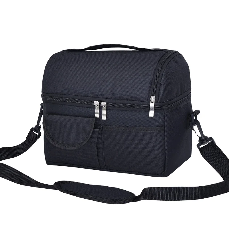 

New Arrival Insulated Lunch Bag Small Beach Bag Zippered Cooler Bag Camping