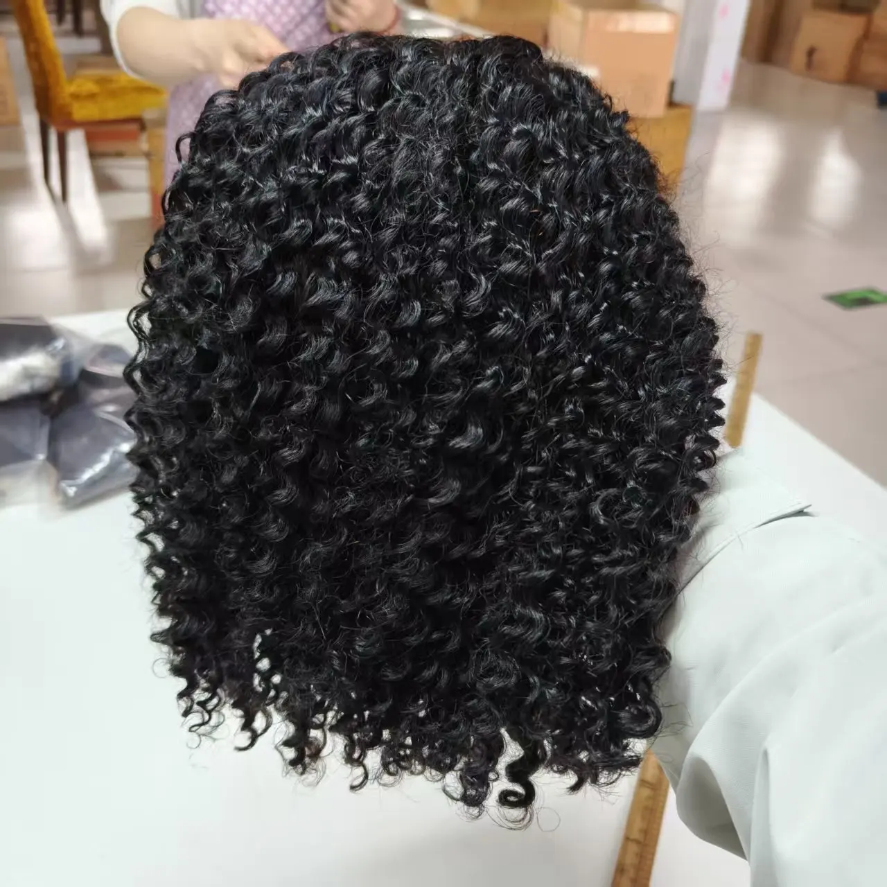 Wavy Curly 13x4 Bob Lace Frontal Wigs High Quality Brazilian Human Hair Straight Deep Wave Kinky Curly Human Hair Short Bob Wigs