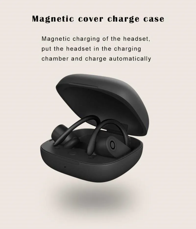 Latest Wireless Earphone TWS Sports Turely Hifi Headphone B10 Power Pro Earhook Earbuds - ANKUX.COM