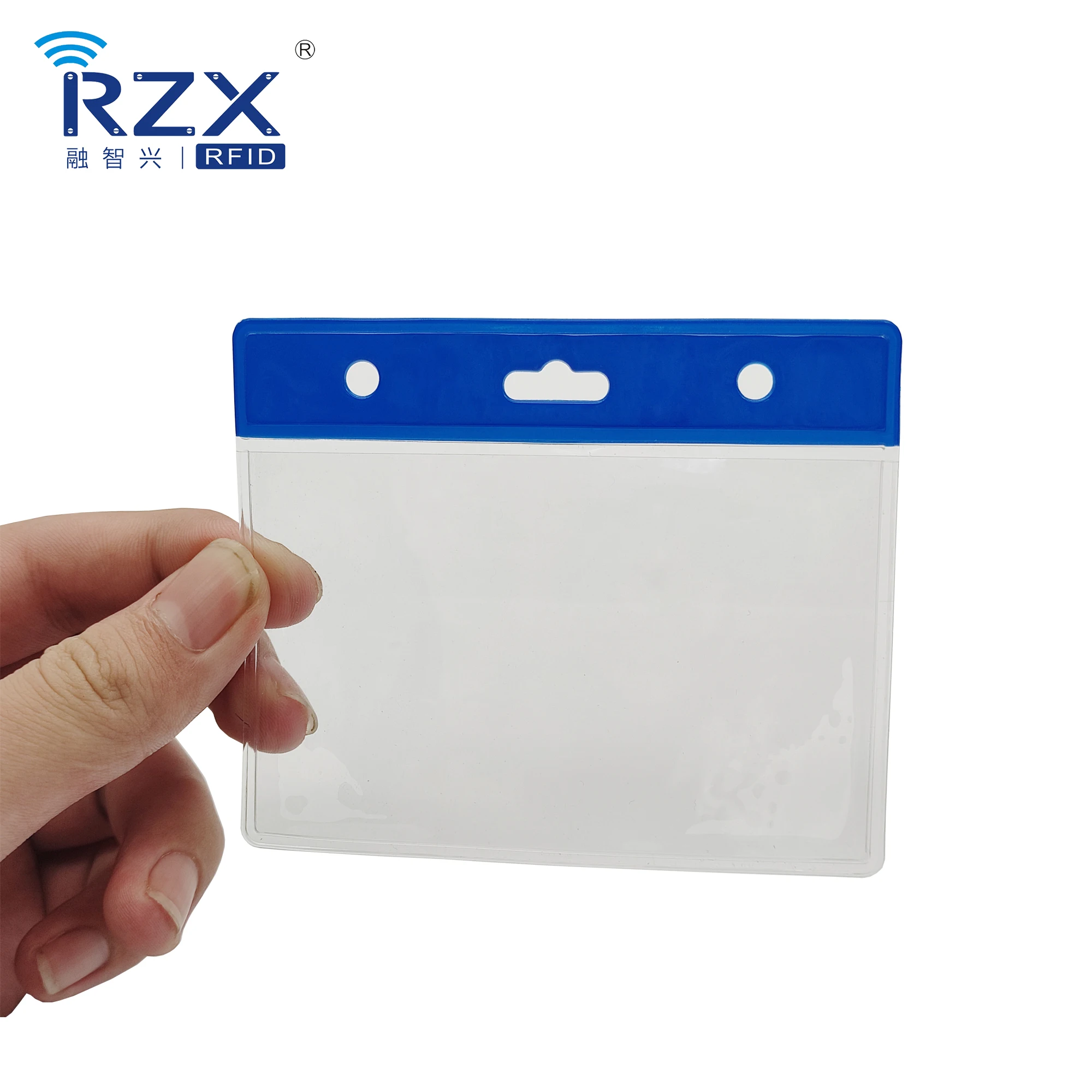 

Transparent Card Holder Plastic ID Card Holder For School