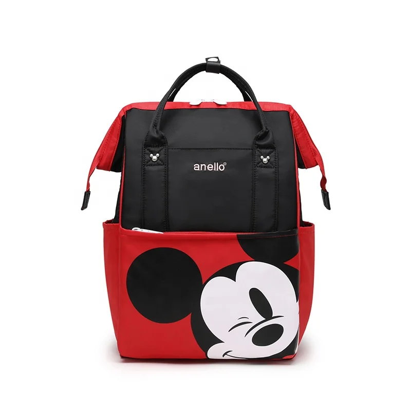 

2020 Fashion Cartoon Printing Micky Mouse Backpacks Bag Large School Bags For Kids Children, Customized color