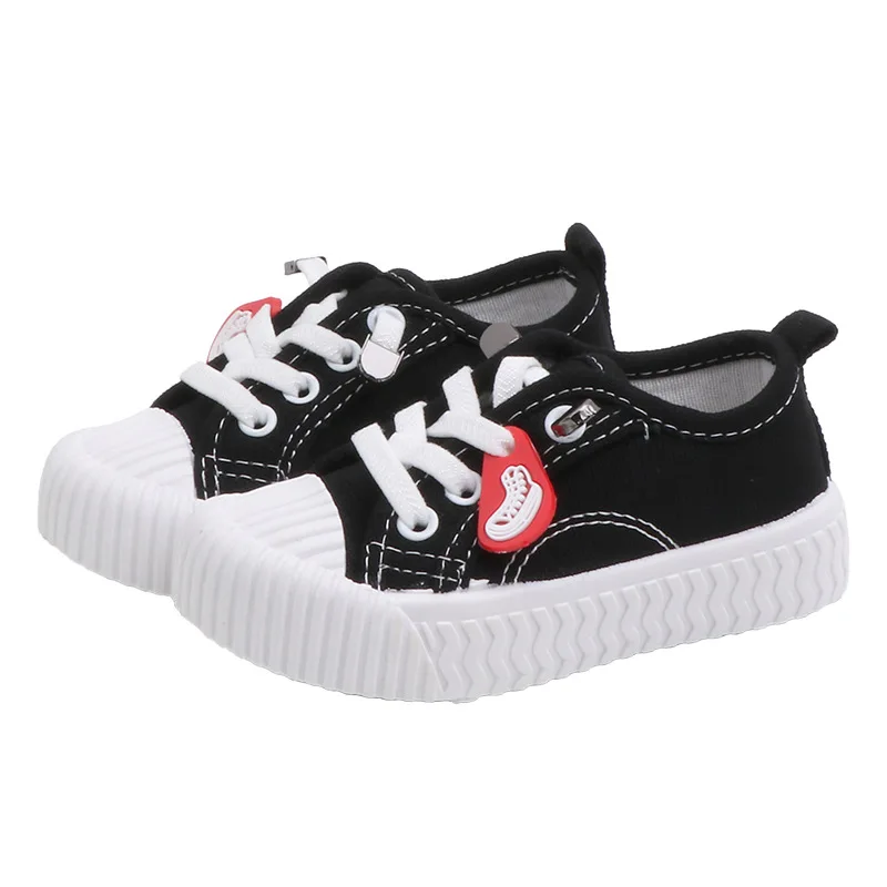 

2020 popular kids outdoor canvas sport shoes, White/red/black/yellow