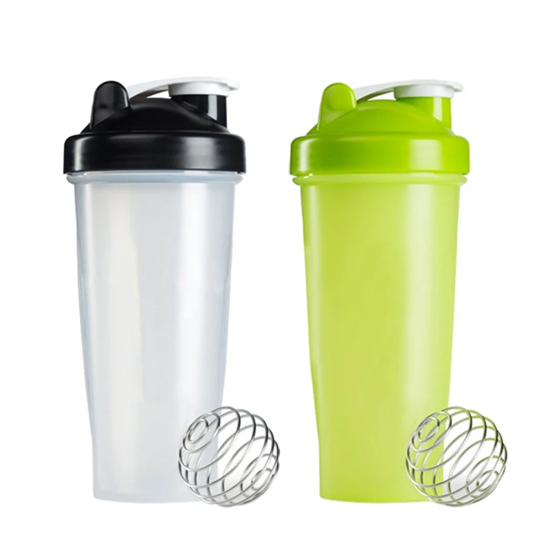 

Sports Plastic Water Bottle Hot Sale Gym Drinking Protein Shaker Bottle with Mixing Ball Plastic Tumbler