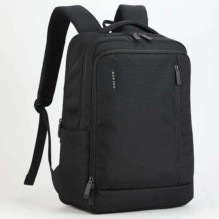 

High quality expandable pockets lightweight USB unisex 17 inch business computer laptop backpack with four compartment