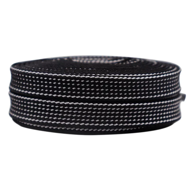 

Weiou New Coming two colors mixed braid flat shoelaces, Customized