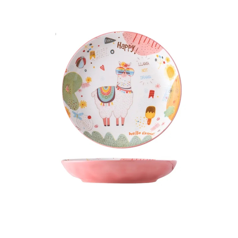 

Promotional Various Durable Using  Dining Christmas Plate Decorative