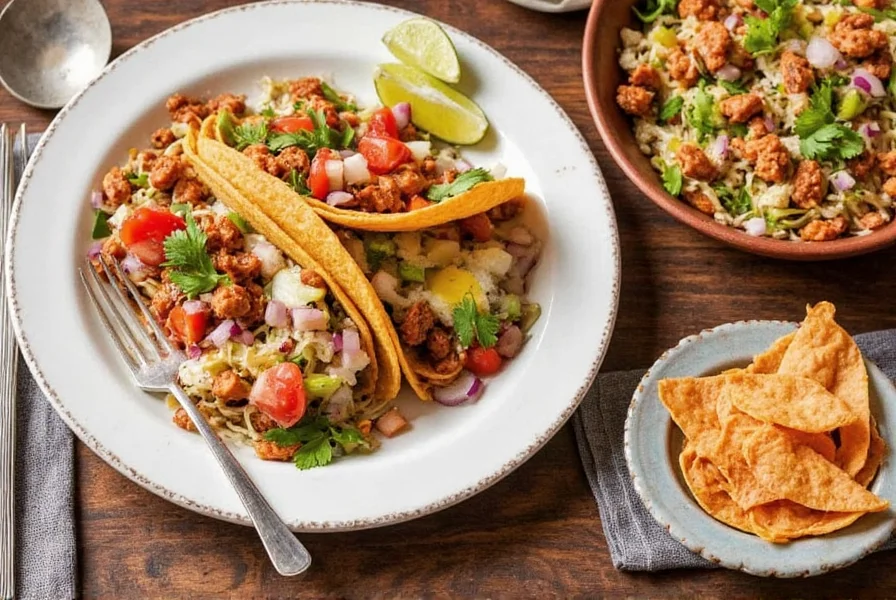 Mexican Lunch Ingredients