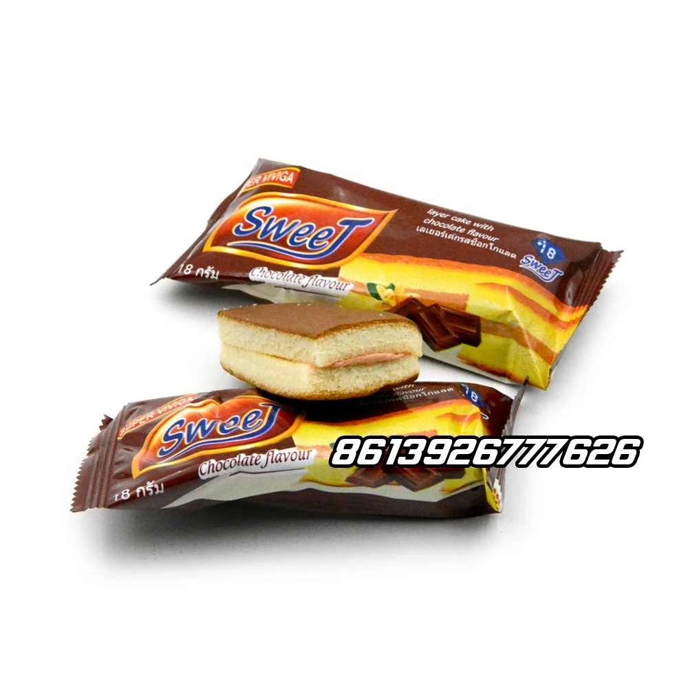 
Hot Sale Chocolate Flavor Cake Chocolate Layer Cake 