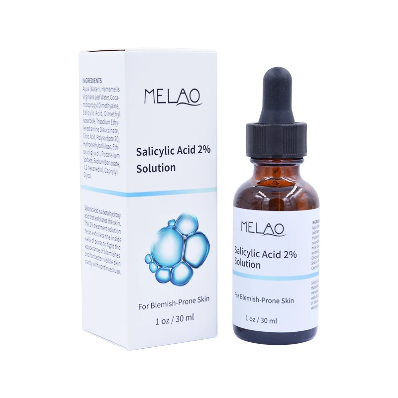 

Melao 30ml Salicylic Acid Serum Brighten Skin Color Hydrating Shrink Pores Lifting Exfoliate Shrink Pores Stock Solution