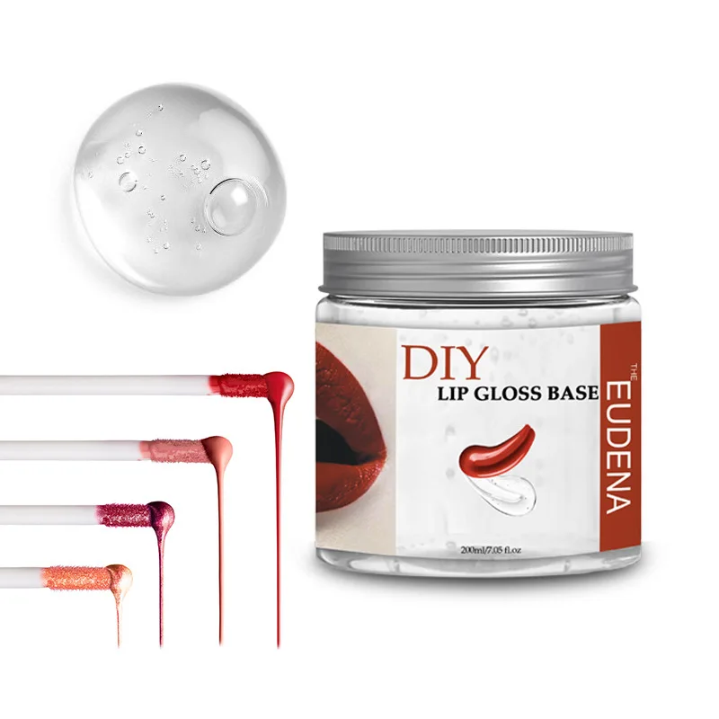 

Hot Selling Diy Lip Gloss Base Waterproof Lip Gloss Material Gel, Transparent