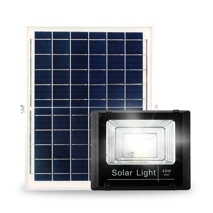 Manufacturers selling 25w/45w/65w/120w/200w/300w ip67 waterproof led solar flood light