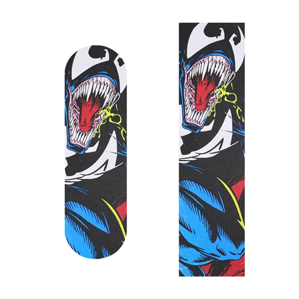 

TY Skateboard handle tape long board tape sandpaper printing non slip tape deck sticker accessories, Picture